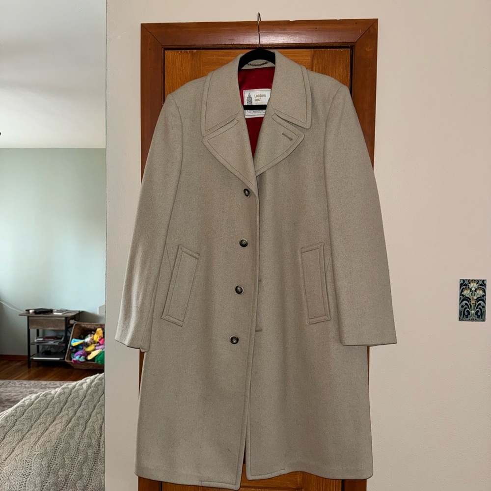 London Fog Classic Tan Trench Coat
